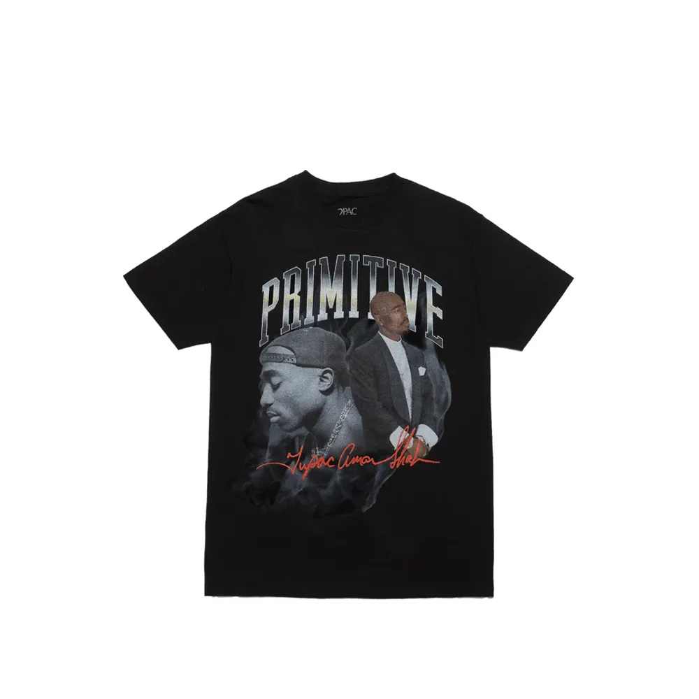 Primitive x Tupac Legend Tee Black PAPSP22169-BLK