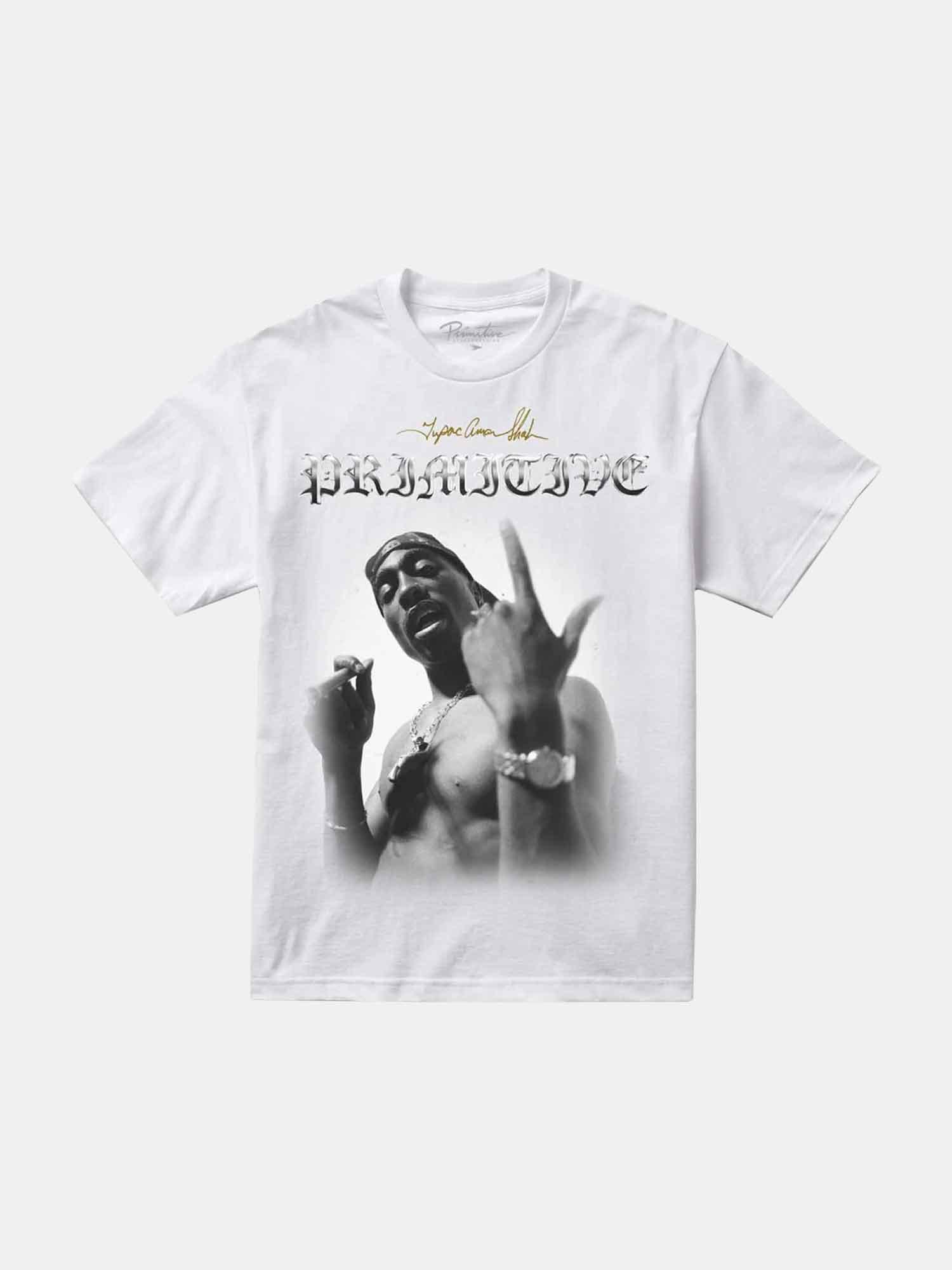 Primitive x Tupac One Tee - White