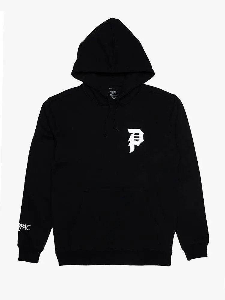 Primitive x Tupac Smoke Hood - Black