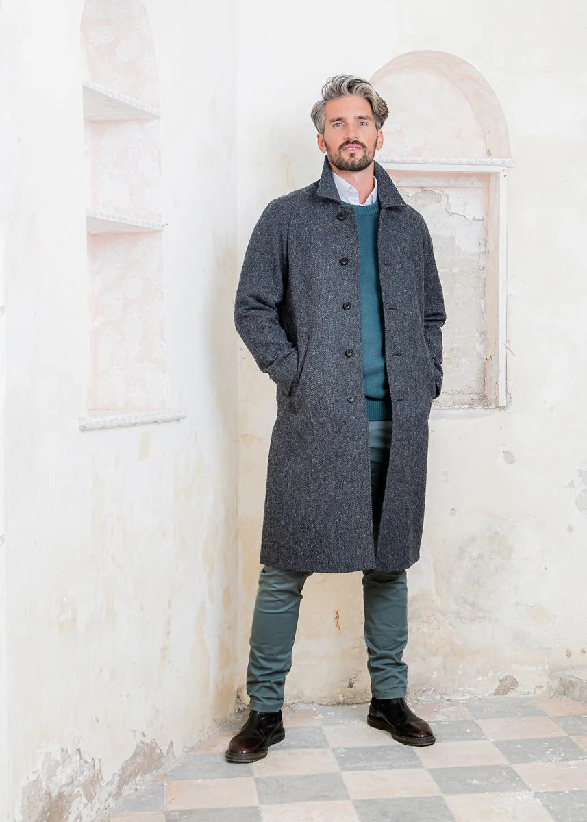 Sean Tweed Coat - Donegal Slate