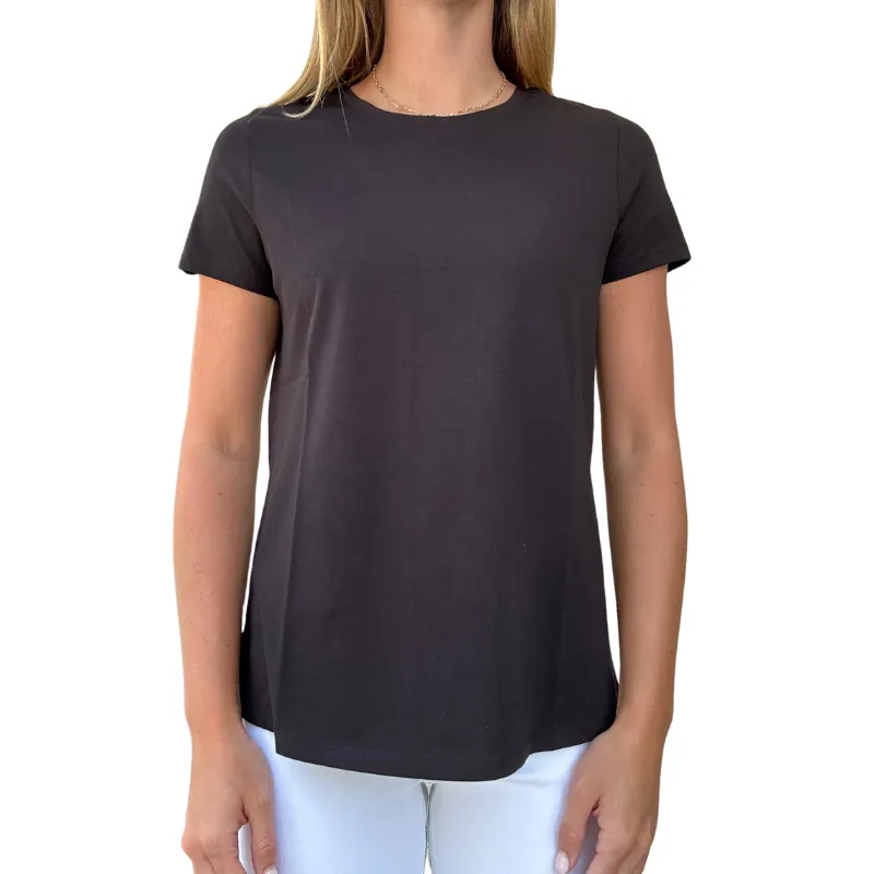 Short Sleeve Crew Neck Tee - (three colors)