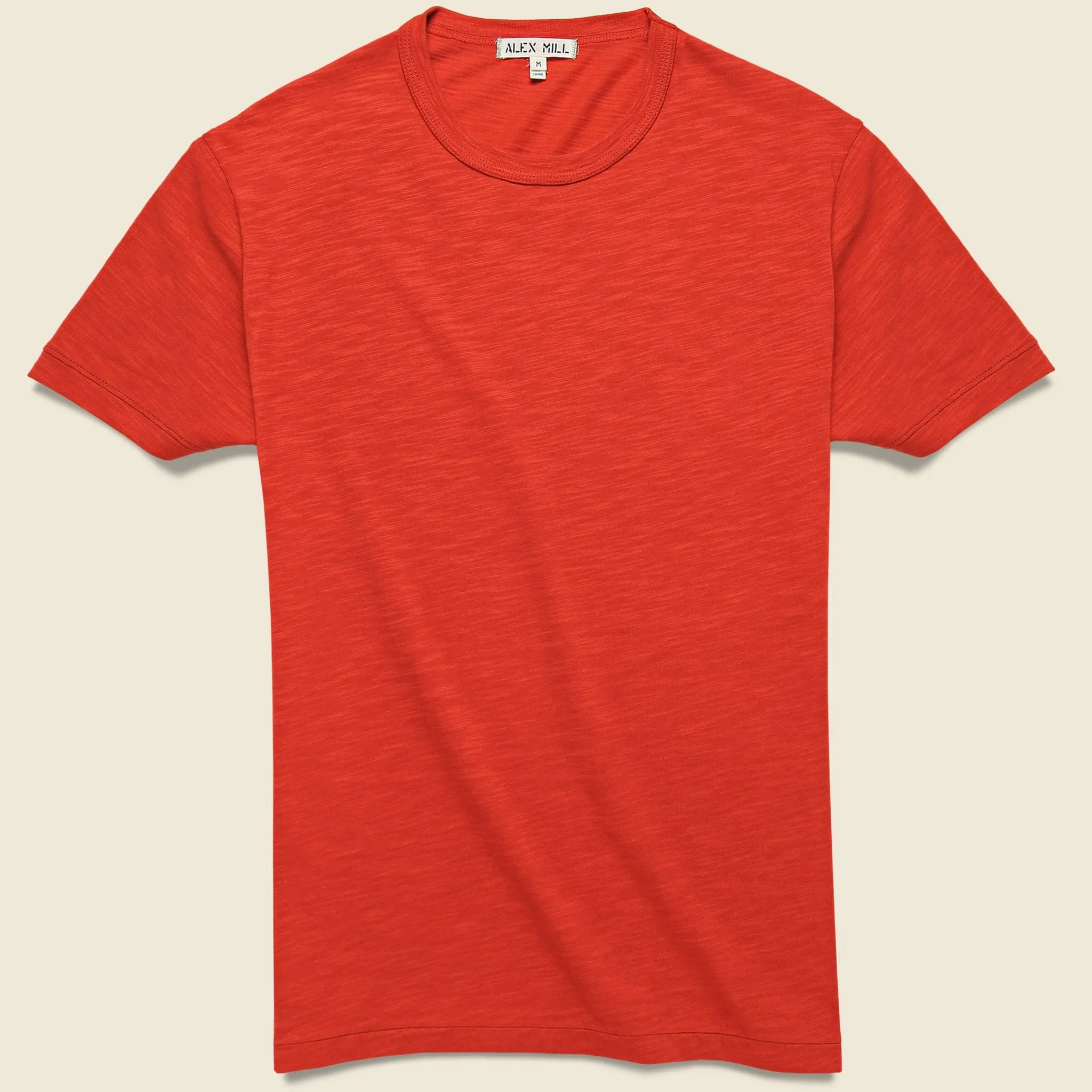 Standard Crew Tee - Chili