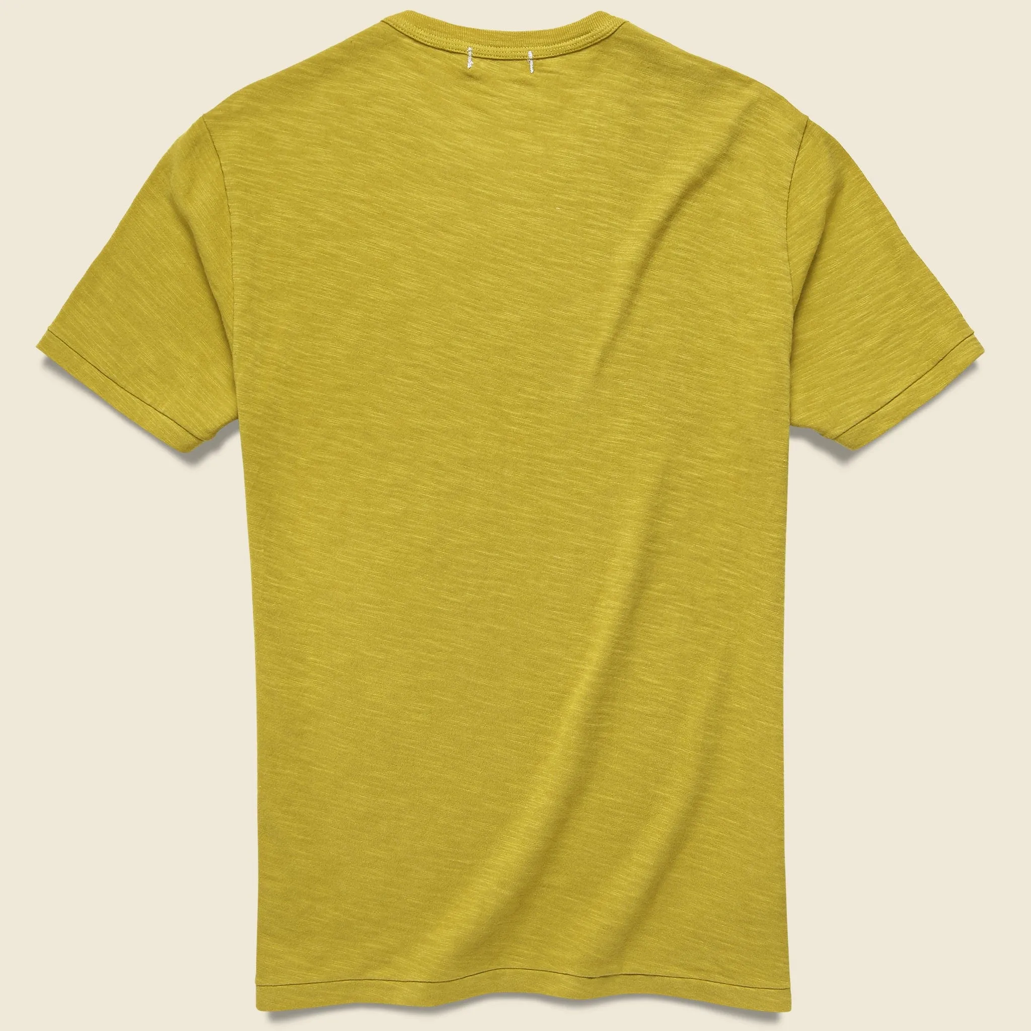 Standard Crew Tee - Yellow Khaki