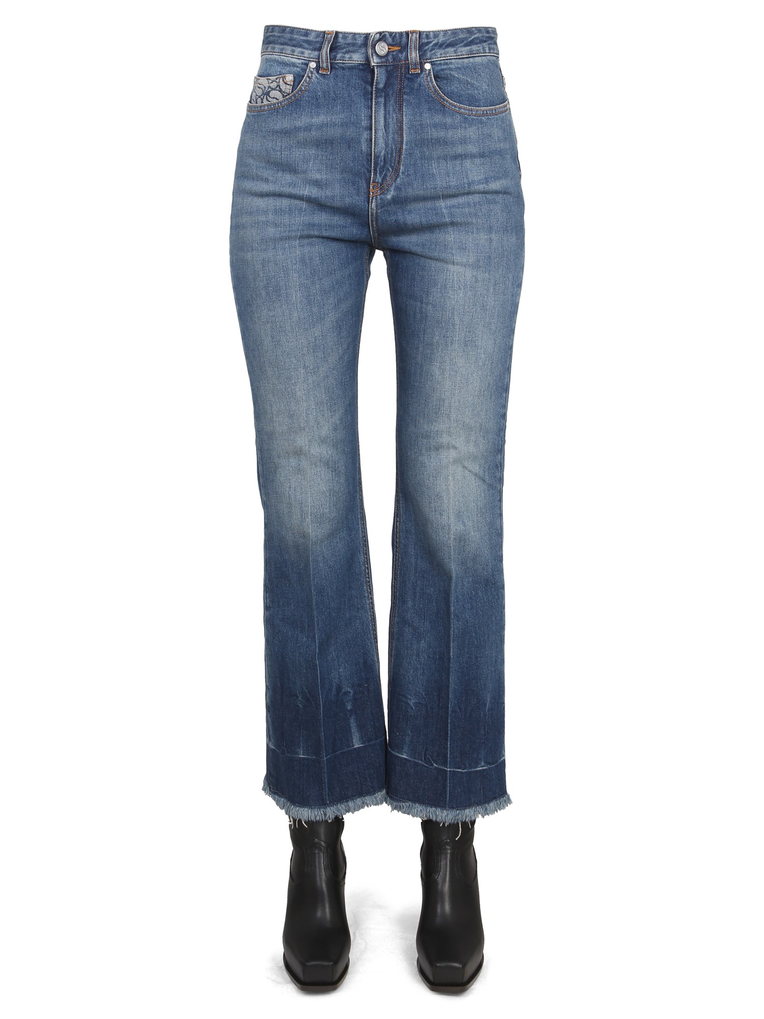 STELLA McCARTNEY    COTTON DENIM JEANS