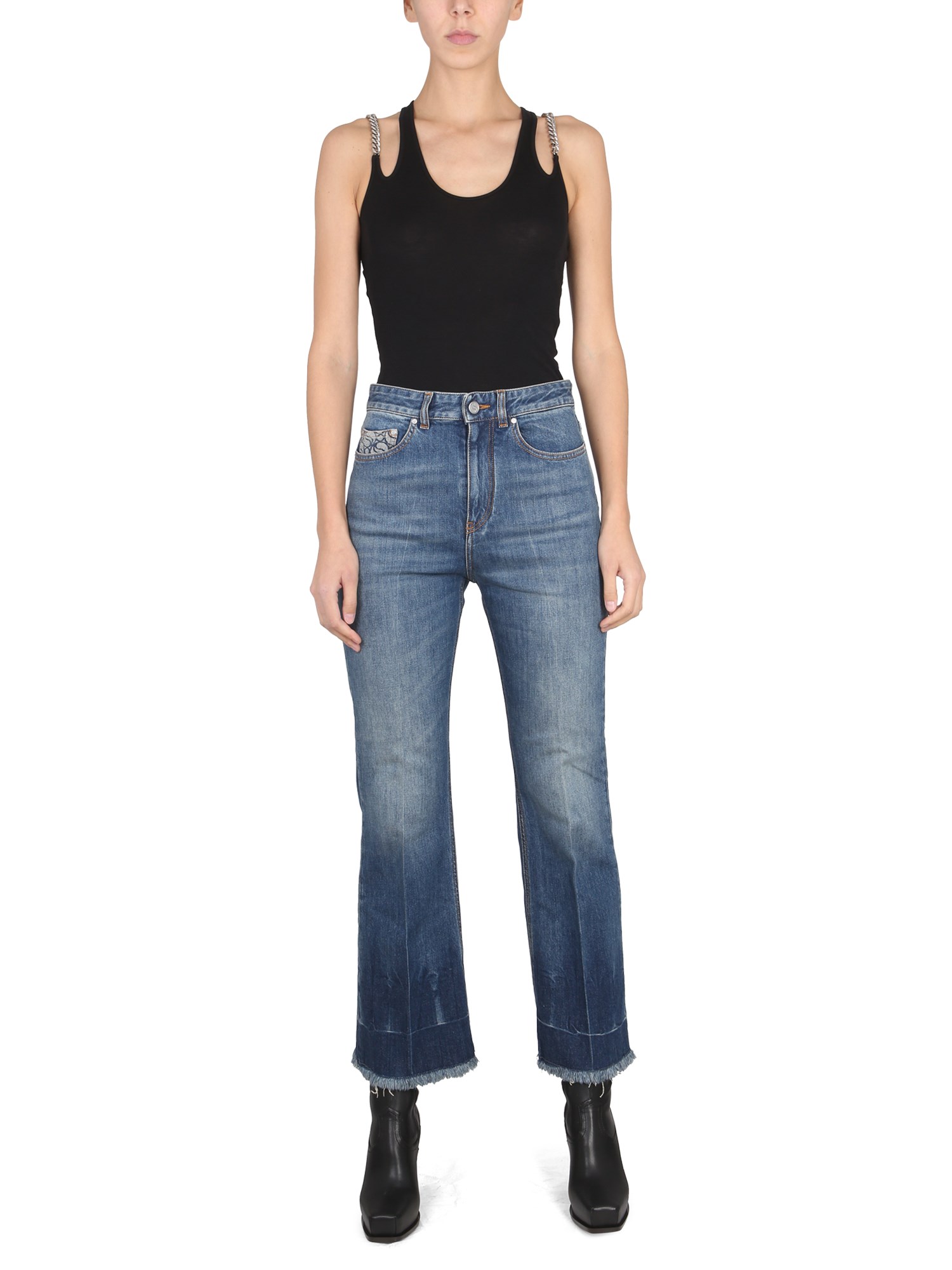 STELLA McCARTNEY    COTTON DENIM JEANS