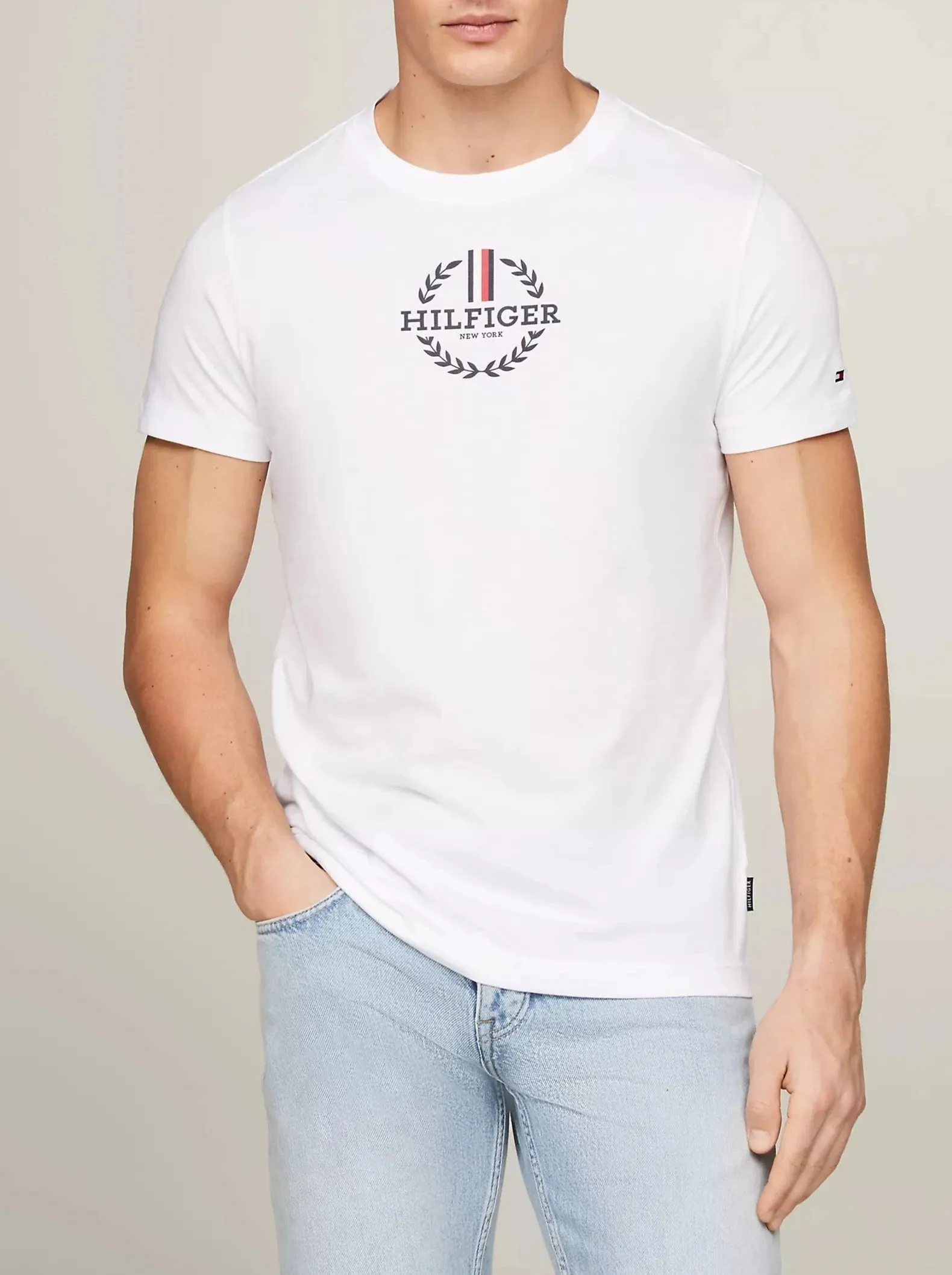 T-shirt Slim Fit - GLOBAL STRIPE TOMMY HILFIGER