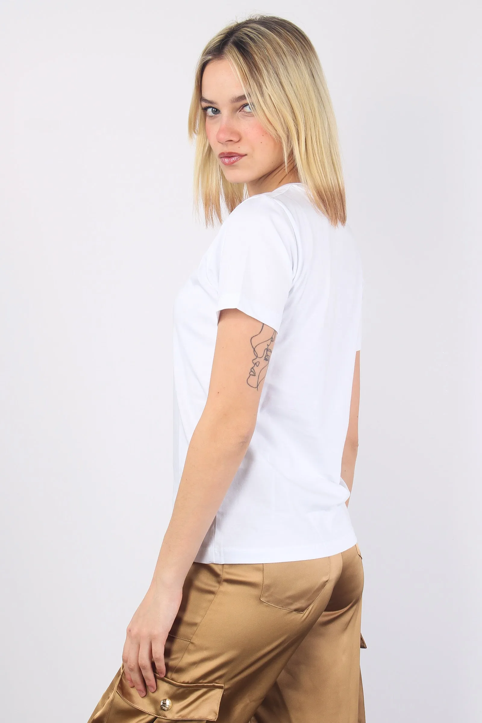 T-shirt Slim Gp Bianco