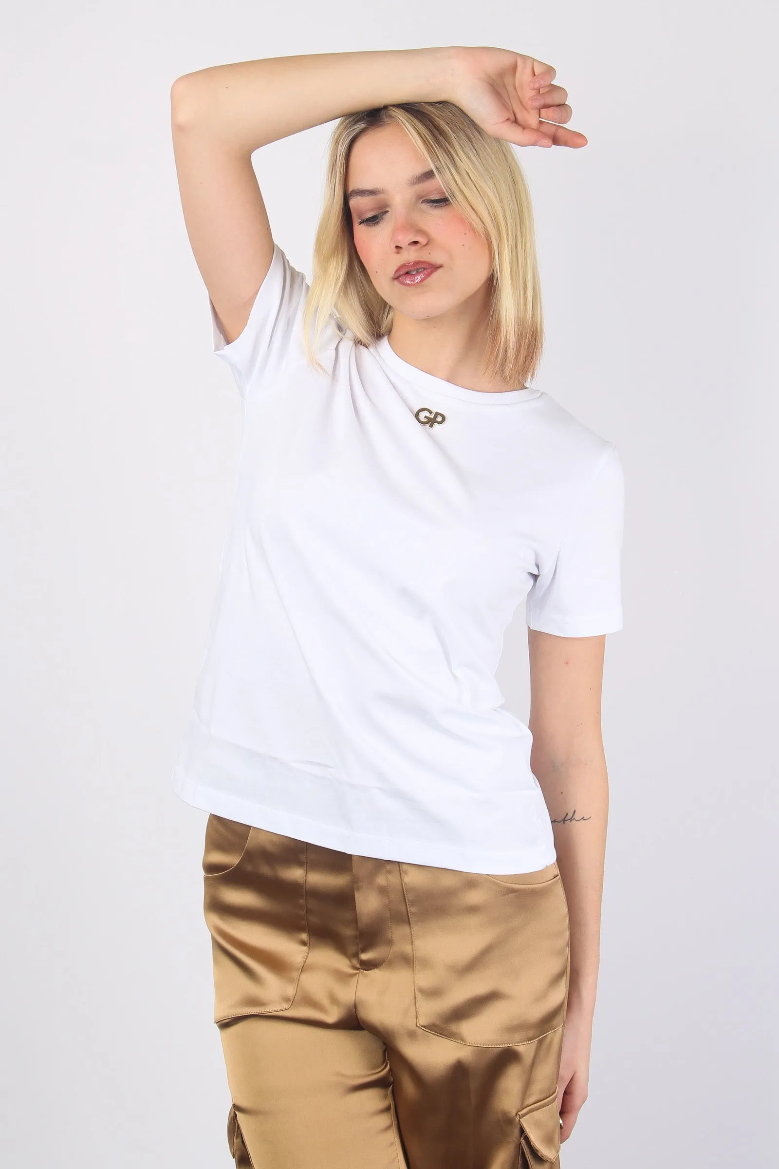 T-shirt Slim Gp Bianco