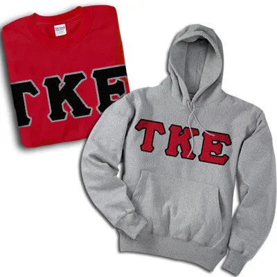 Tau Kappa Epsilon Hoodie and T-Shirt, Package Deal - TWILL