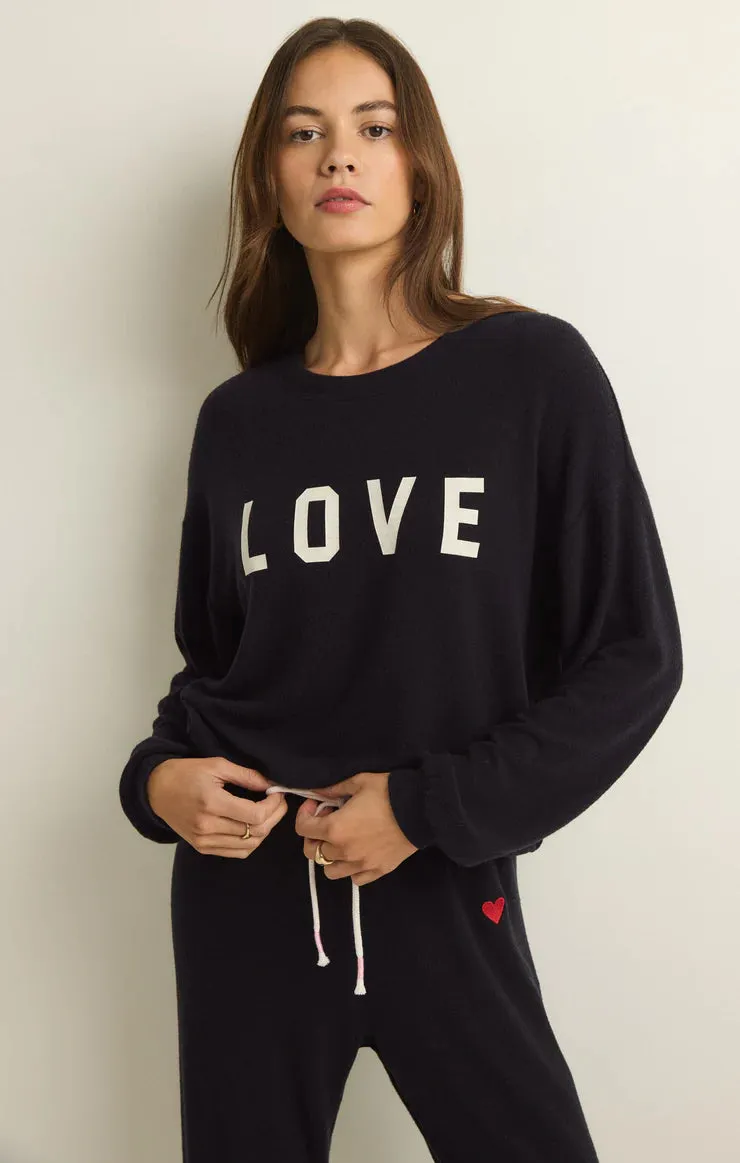 Team Love Long Sleeve Top