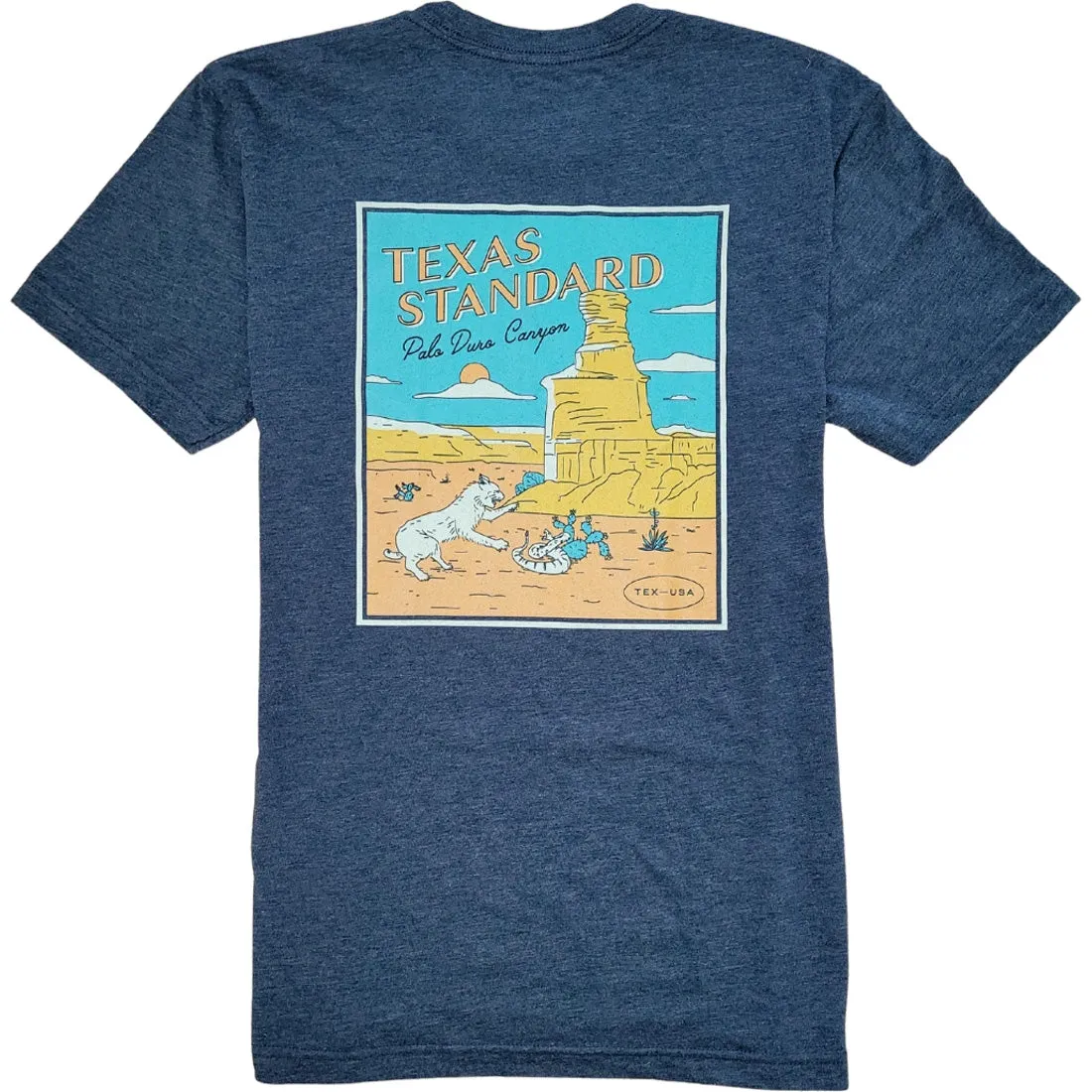 Texas Standard Palo Duro Canyon Landmark Tee - Men's