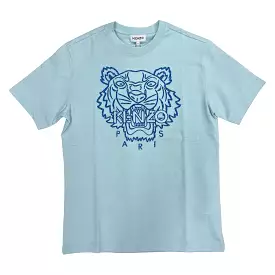 Tiger Skate Classic Baby Blue Tee