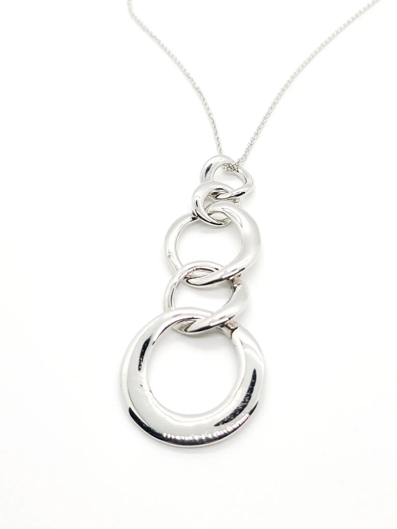 Treasure Necklace Silver Plated