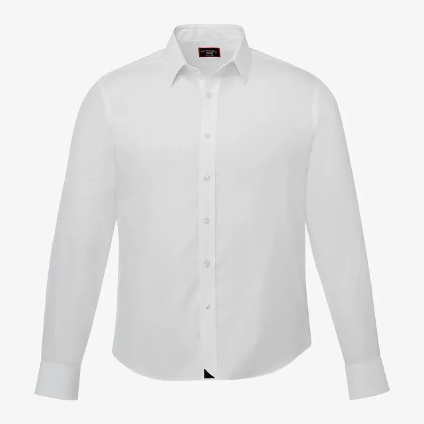 UNTUCKit Las Cases Wrinkle-Free Long Sleeve Slim-Fit Shirt Mens TM02061 White