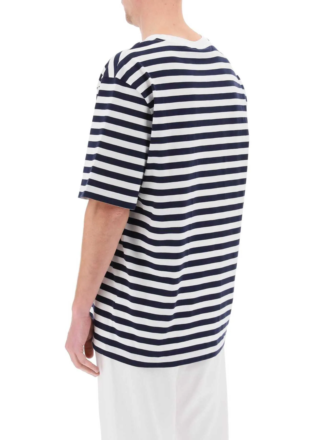 VERSACE  |Versace Nautical Stripe T-Shirt