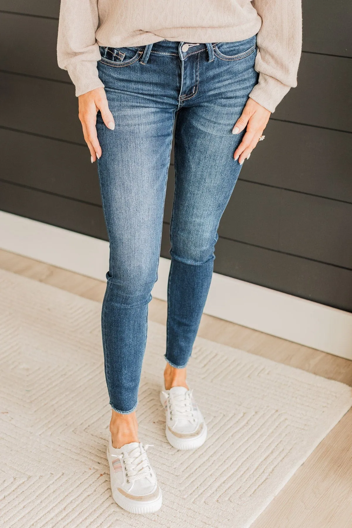 Vervet Skinny Jeans- Flora Wash