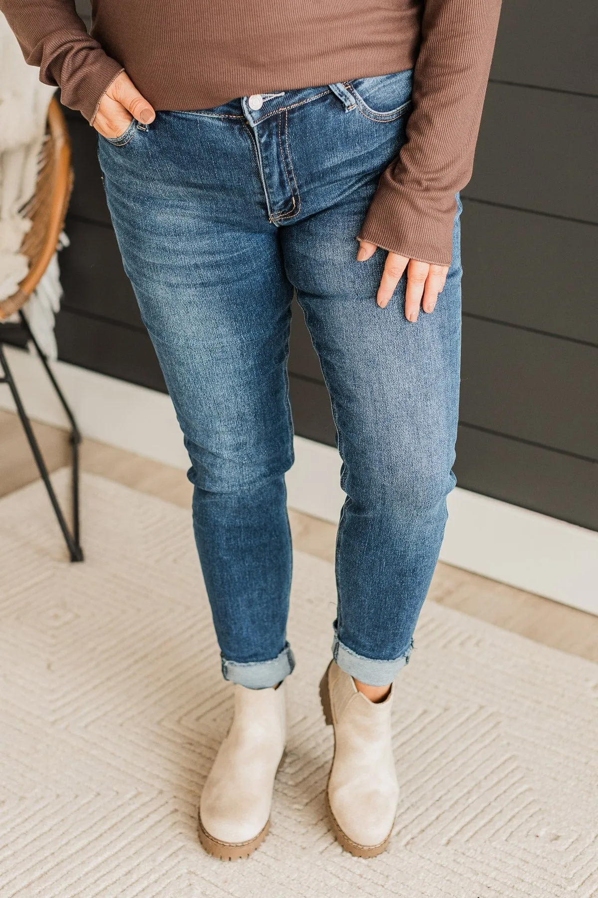 Vervet Skinny Jeans- Flora Wash