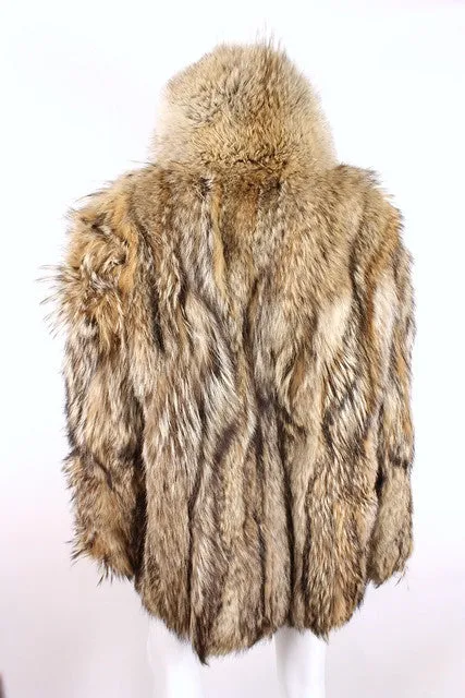 Vintage 70's COYOTE Fur Coat