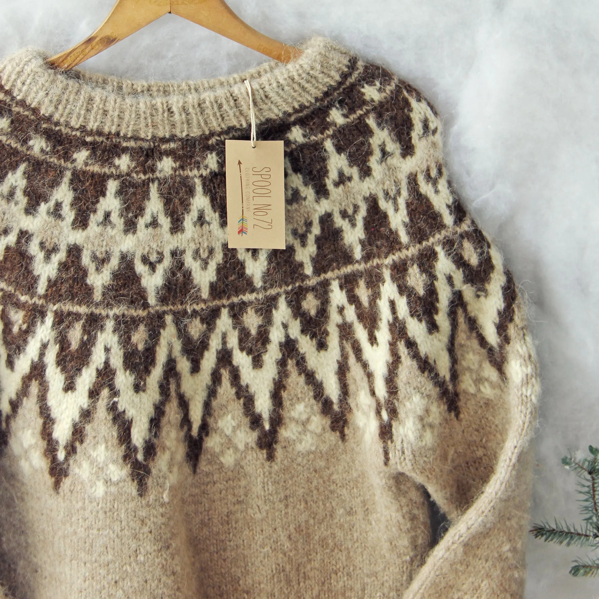 Vintage Cabin Knit Sweater