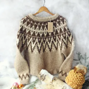 Vintage Cabin Knit Sweater