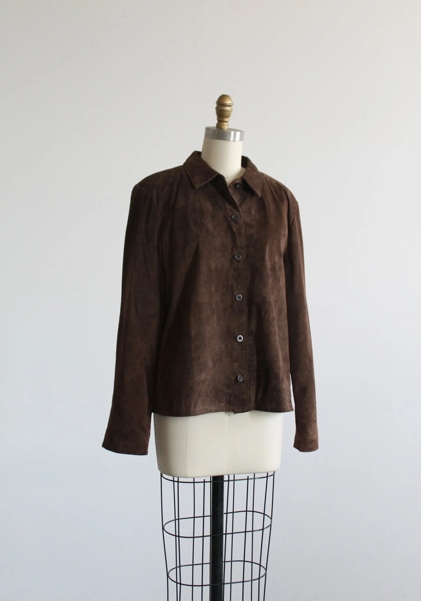 walnut suede jacket