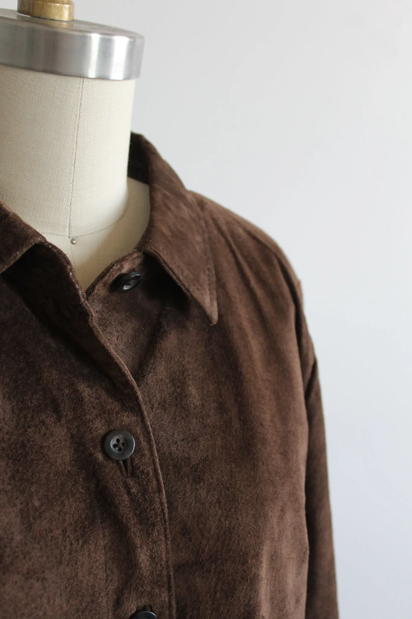 walnut suede jacket