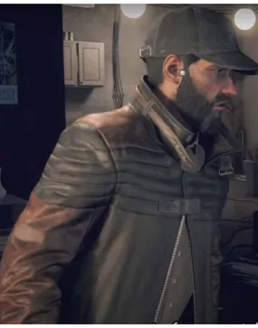 Watch Dogs 3 Legion Aiden Pearce Coat | Ujackets.com - 35%OFF