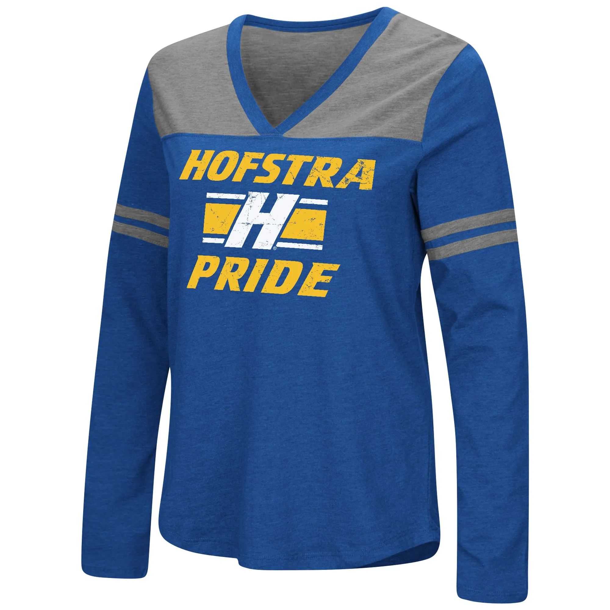 Womens COLOSSEUM rbl Hofstra University Women's Heritage L/S Tee